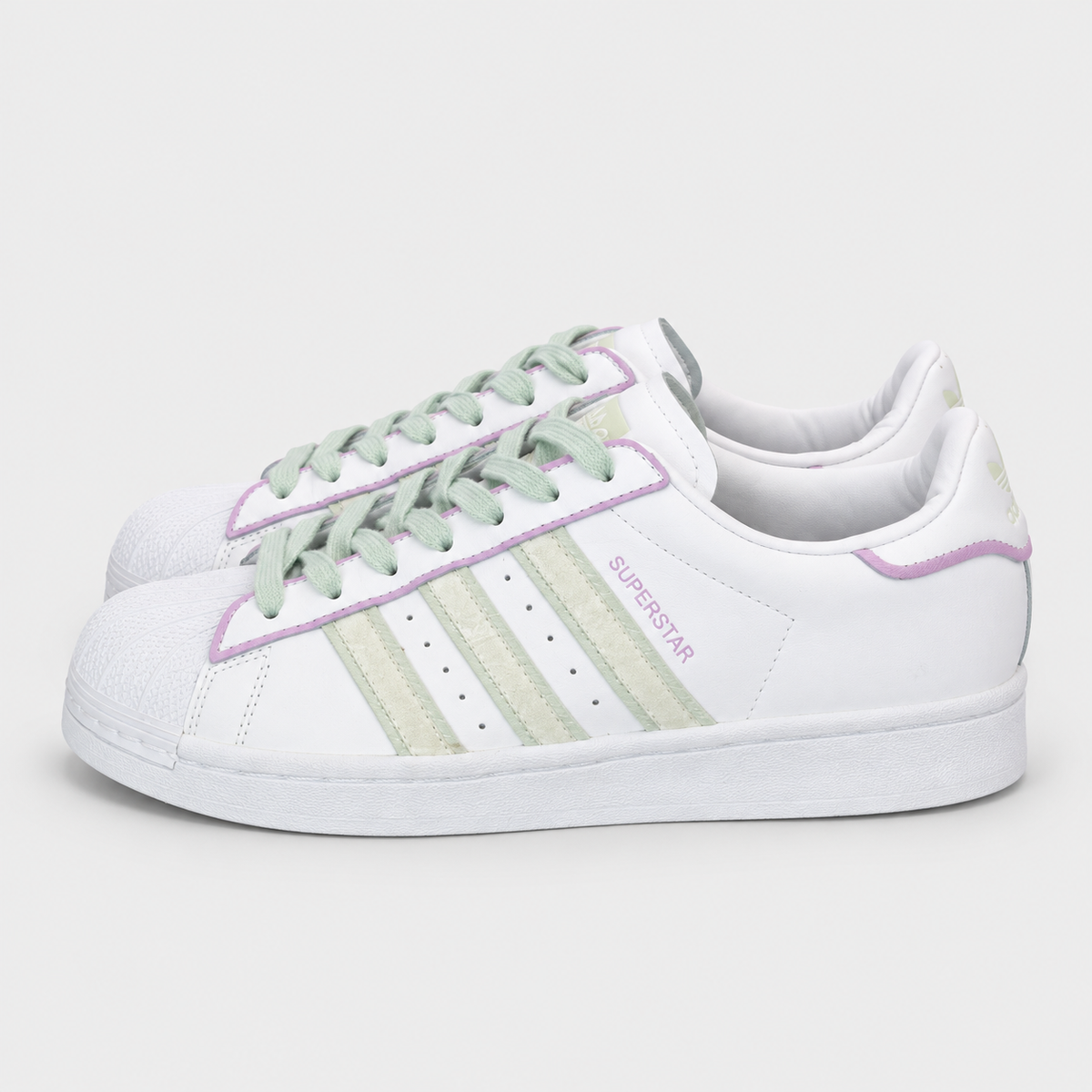 Adidas  Wmns Superstar 'Lace Jewels - White Lilac'