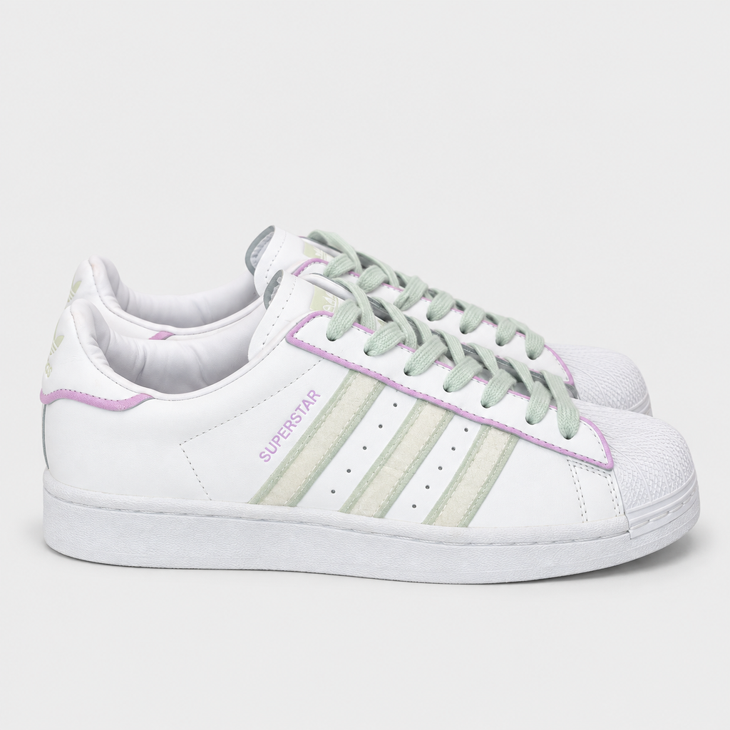 Adidas  Wmns Superstar 'Lace Jewels - White Lilac'